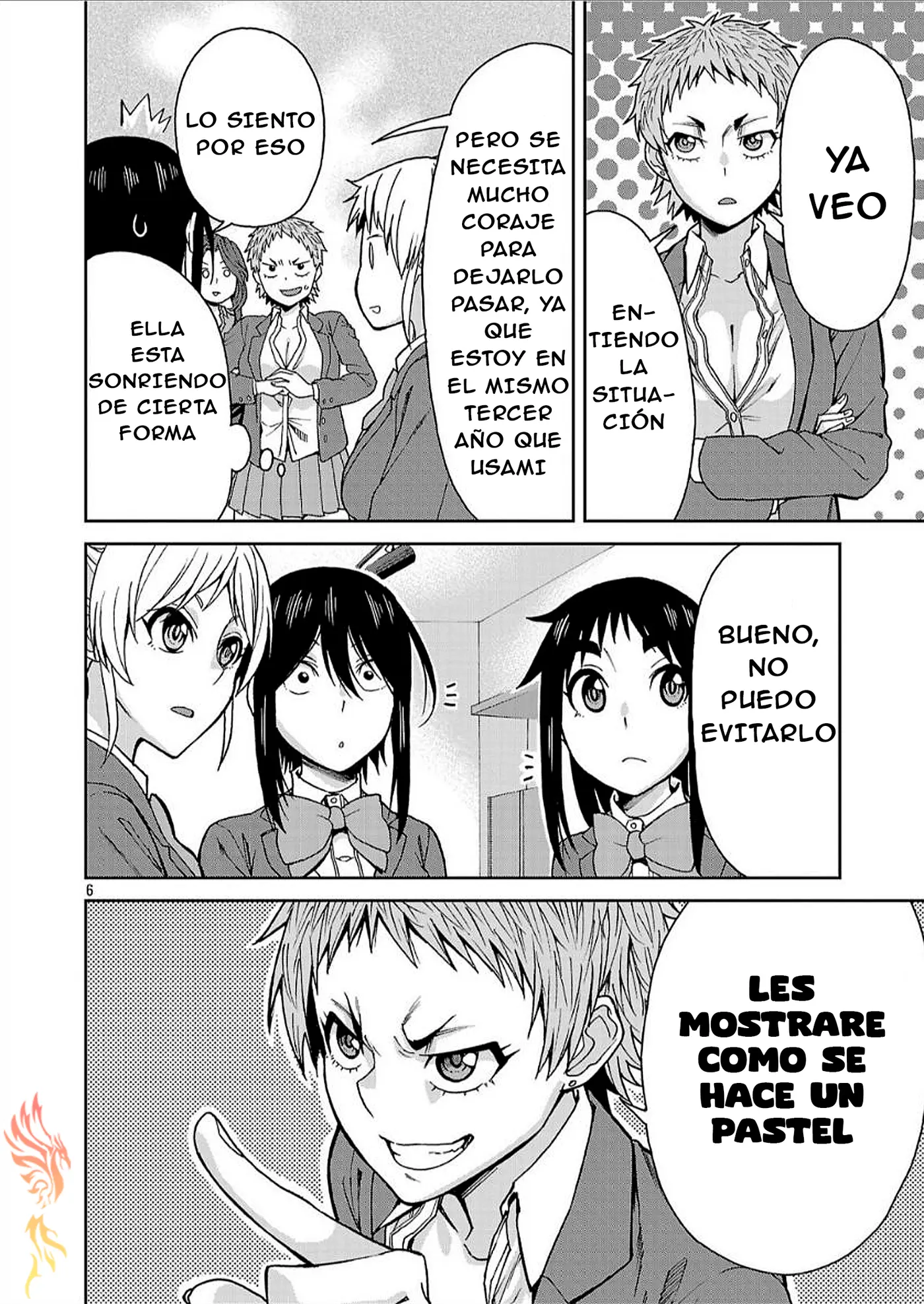 Hitomi-chan es Timida con los Extraños capítulo 128, página 7