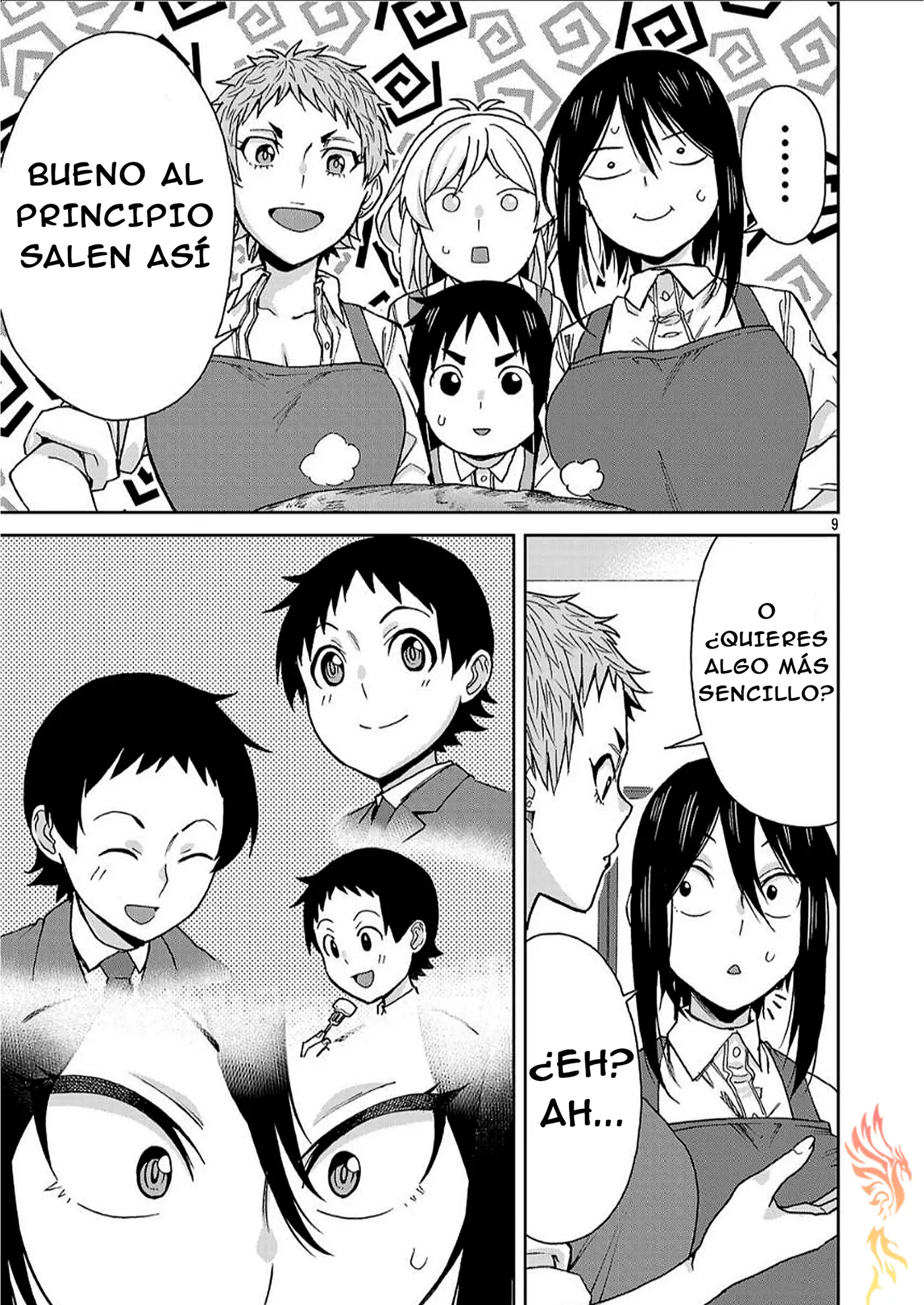 Hitomi-chan es Timida con los Extraños capítulo 128, página 10