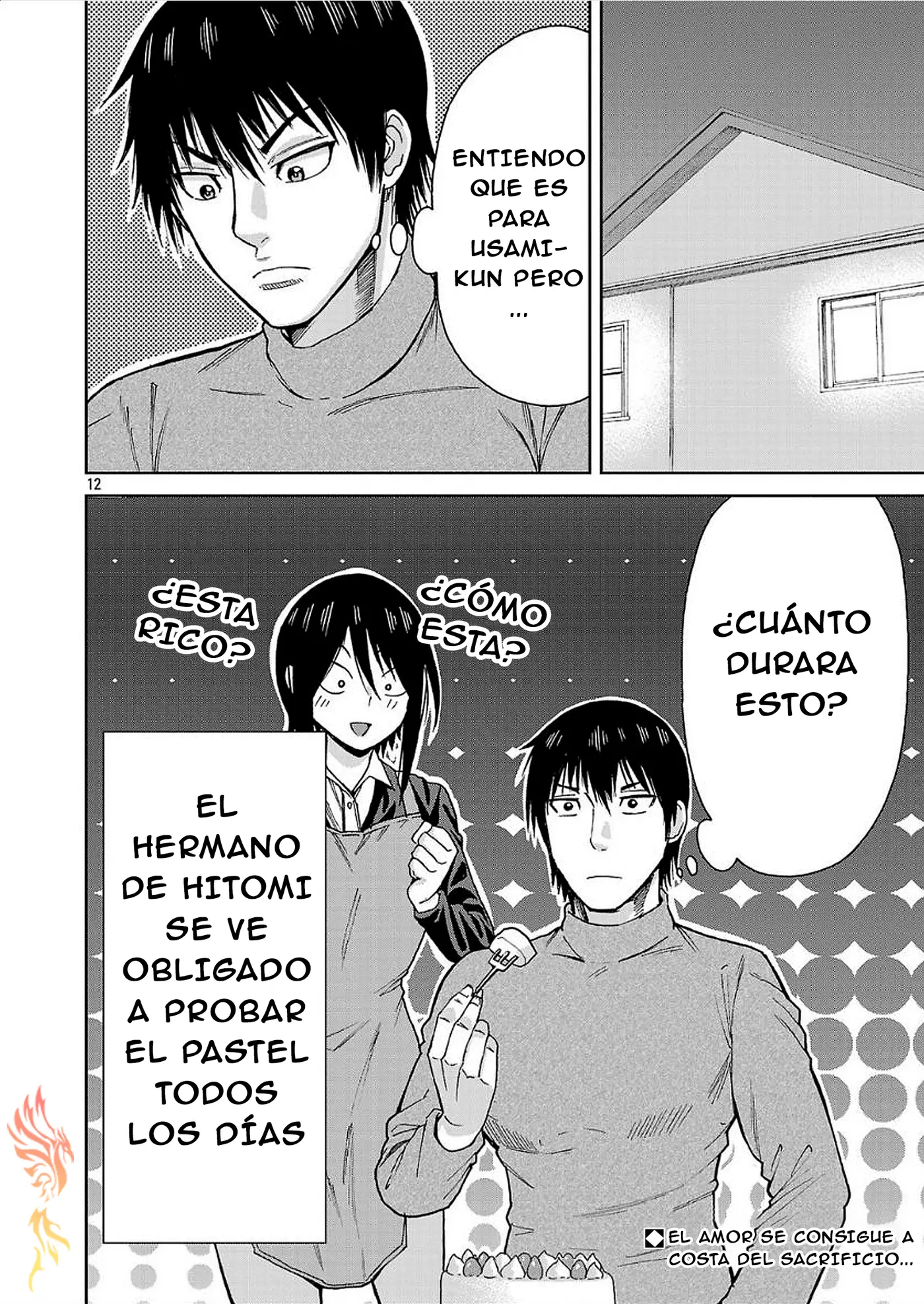 Hitomi-chan es Timida con los Extraños capítulo 128, página 13