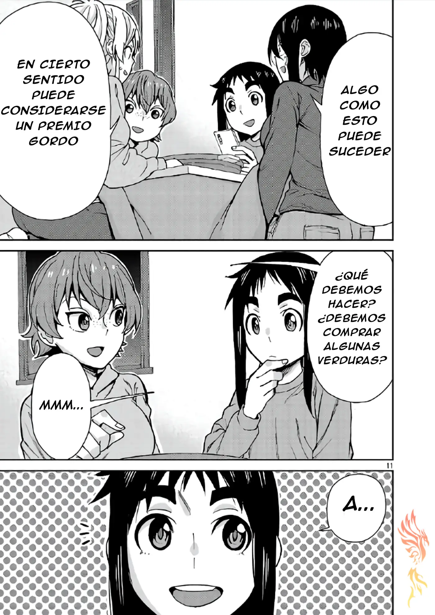 Hitomi-chan es Timida con los Extraños capítulo 129, página 12