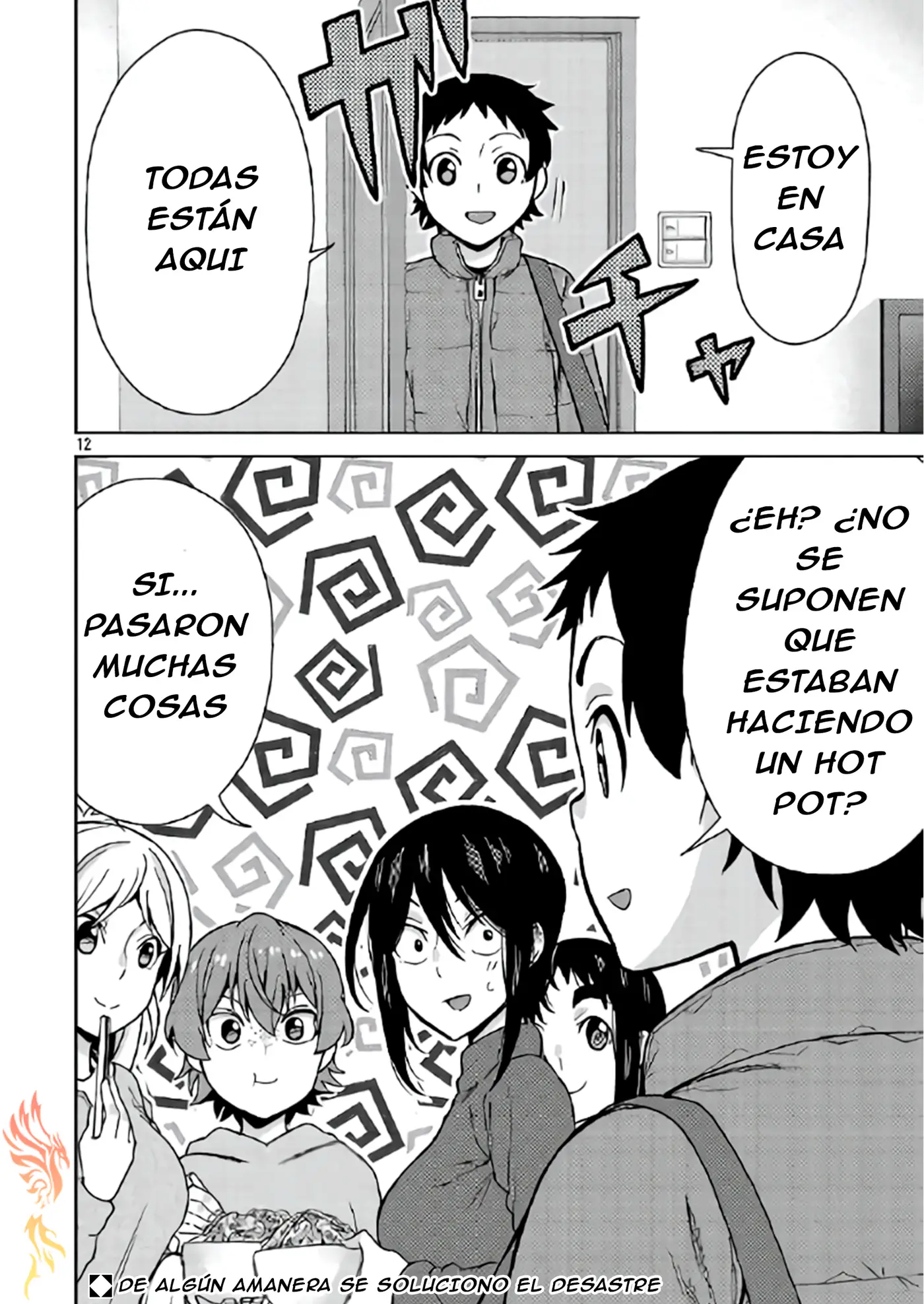 Hitomi-chan es Timida con los Extraños capítulo 129, página 13