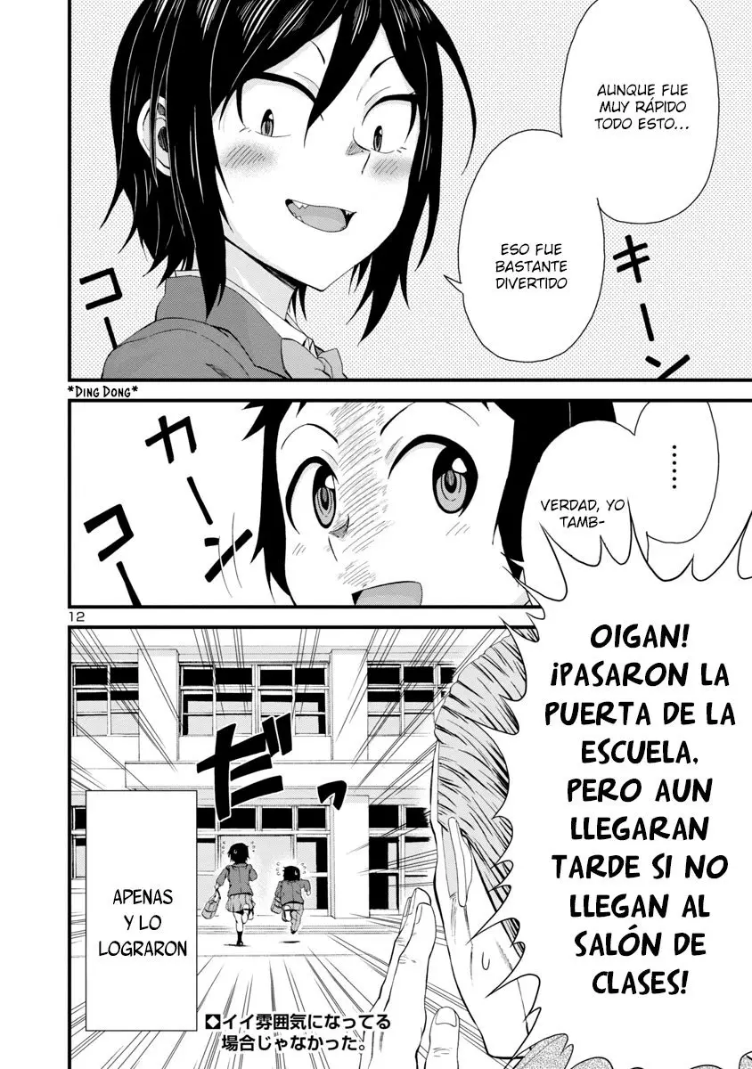 Hitomi-chan es Timida con los Extraños capítulo 13, página 12