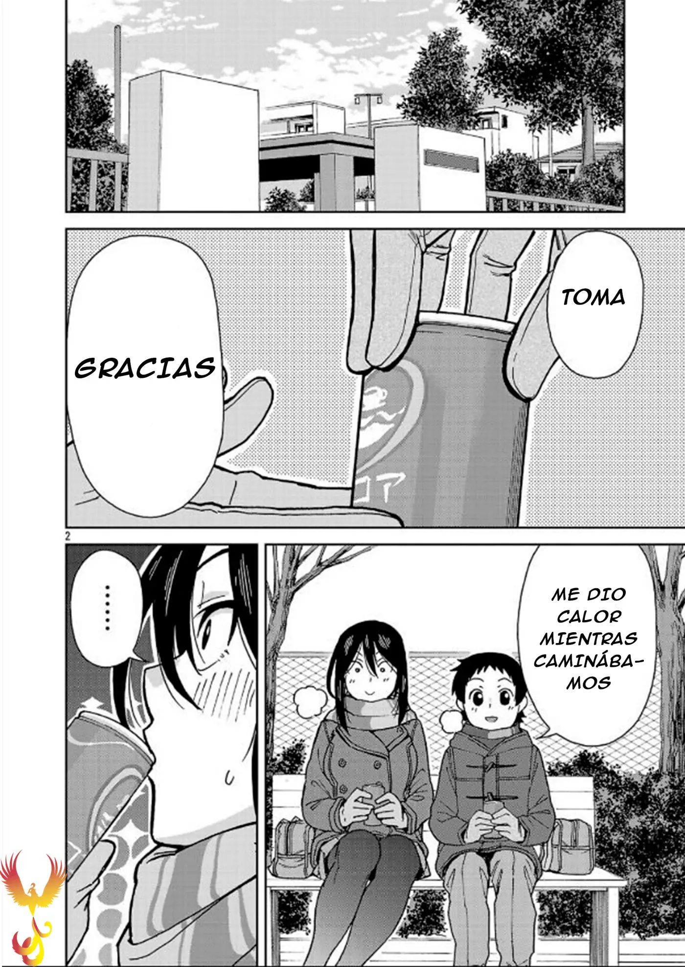 Hitomi-chan es Timida con los Extraños capítulo 130, página 3