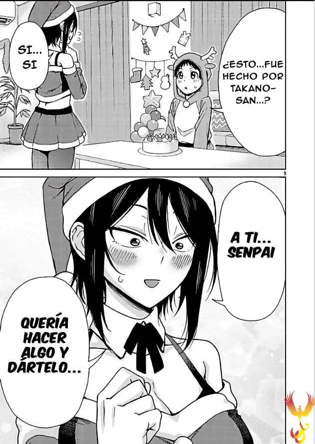 Hitomi-chan es Timida con los Extraños capítulo 131, página 9