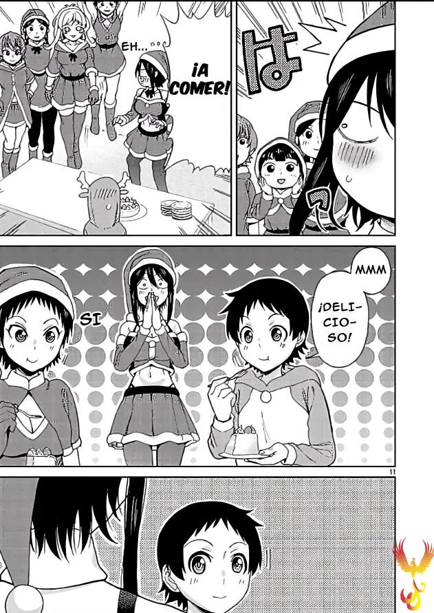 Hitomi-chan es Timida con los Extraños capítulo 131, página 11