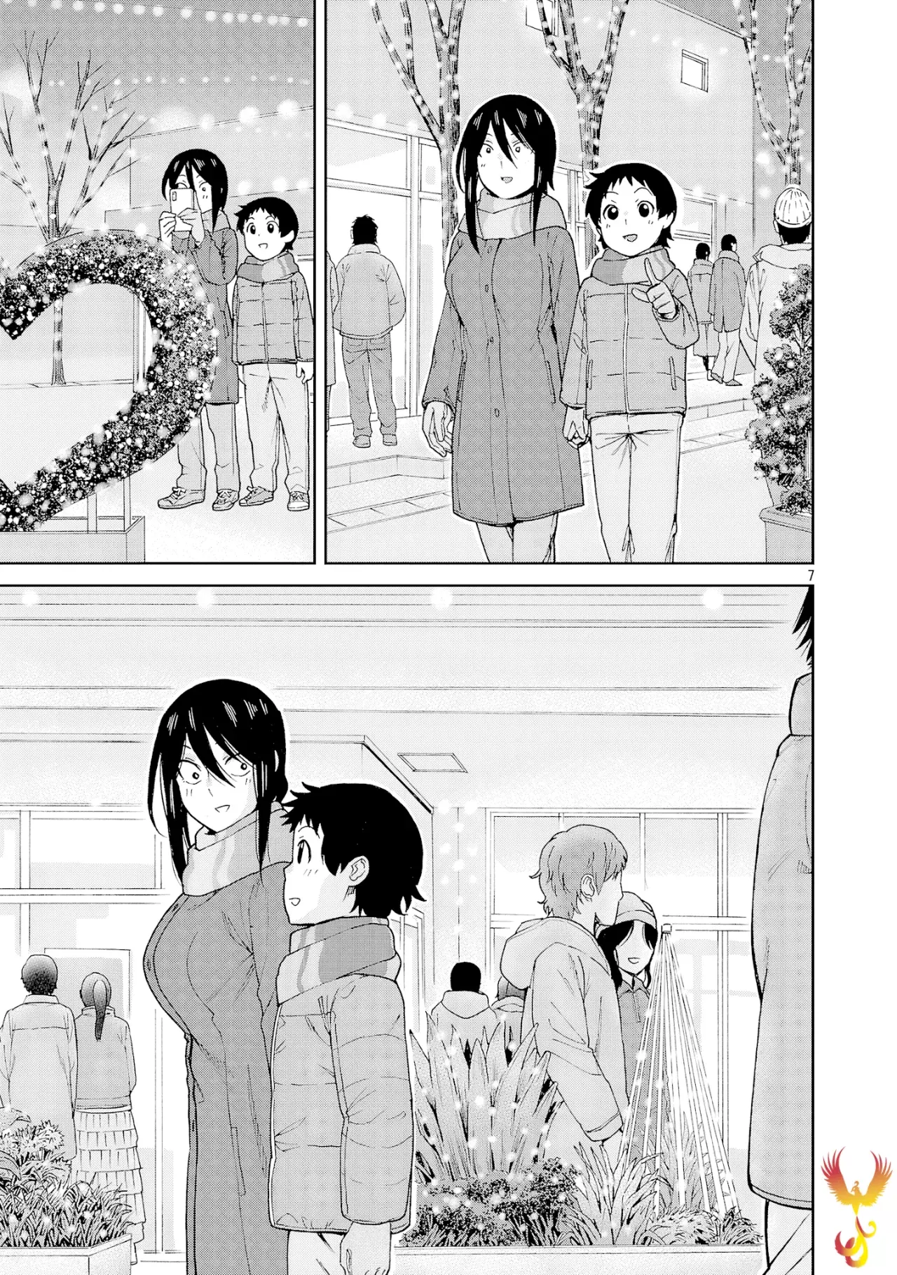 Hitomi-chan es Timida con los Extraños capítulo 132, página 8
