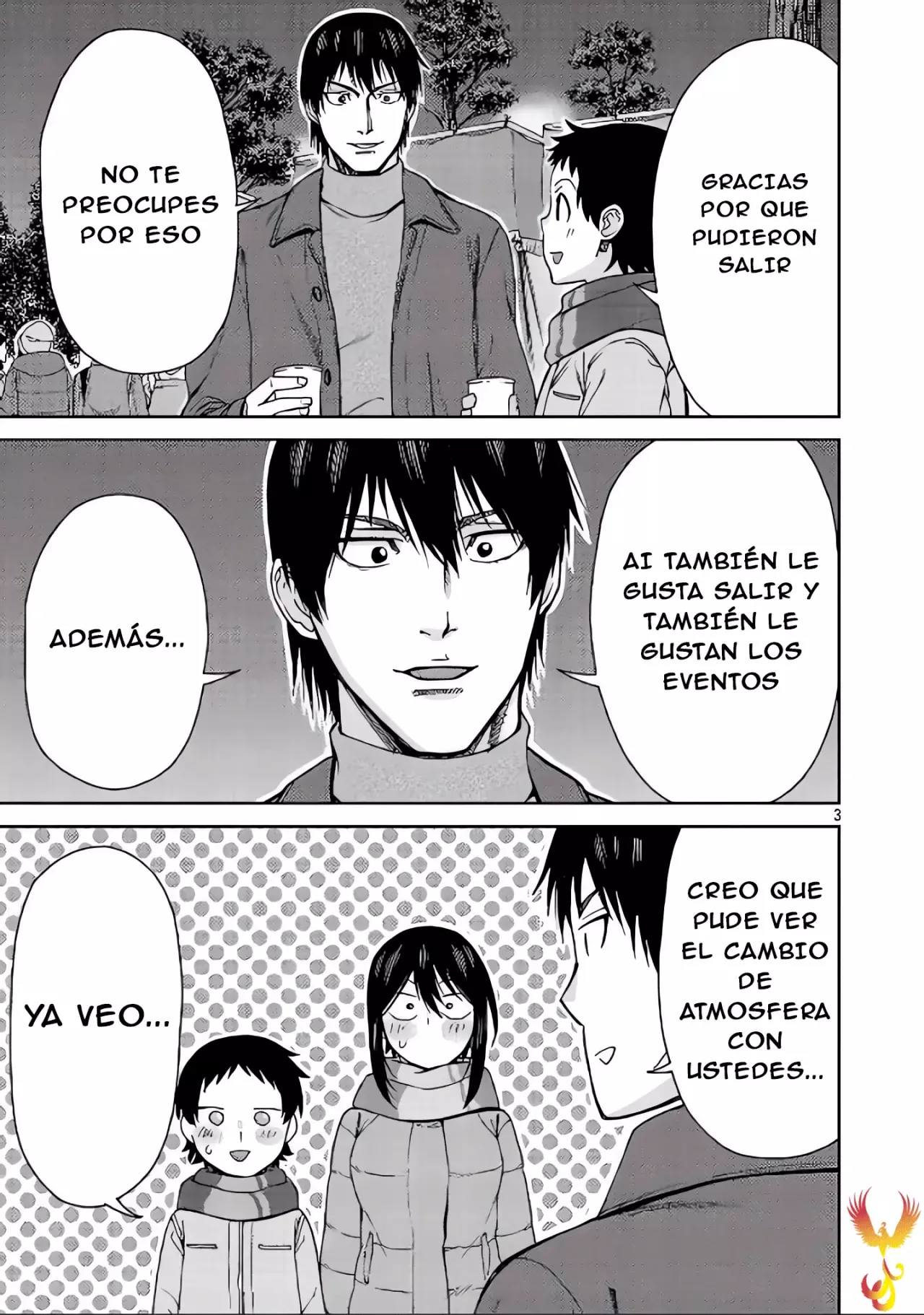 Hitomi-chan es Timida con los Extraños capítulo 134, página 4