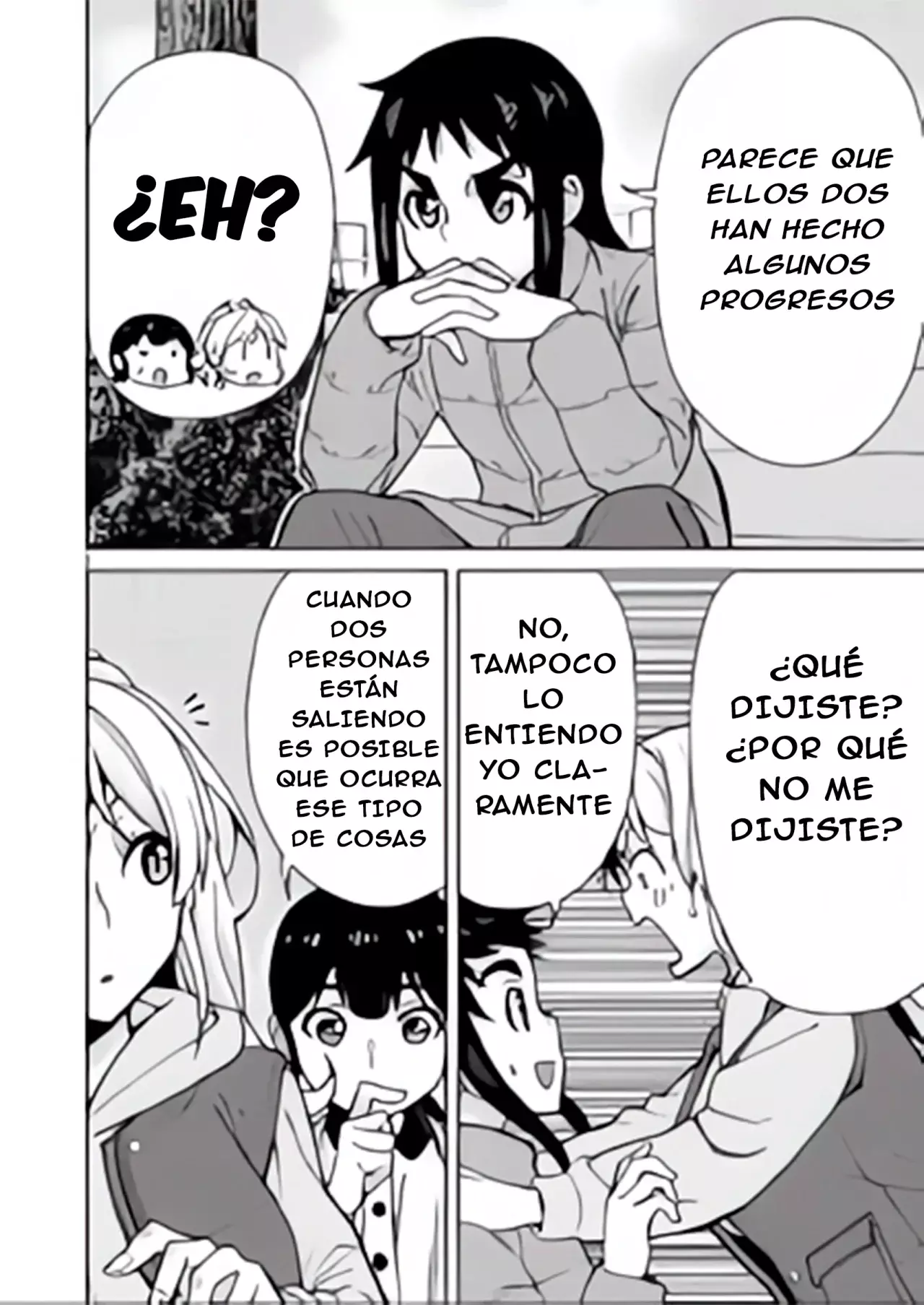 Hitomi-chan es Timida con los Extraños capítulo 135, página 3