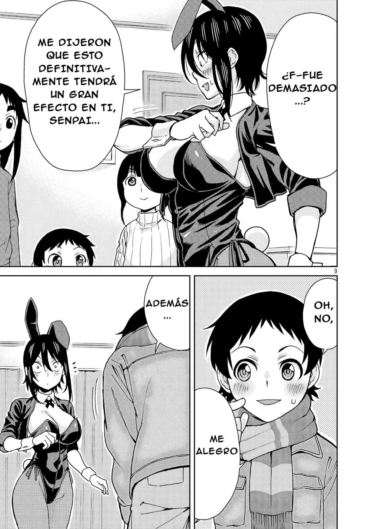 Hitomi-chan es Timida con los Extraños capítulo 136, página 10