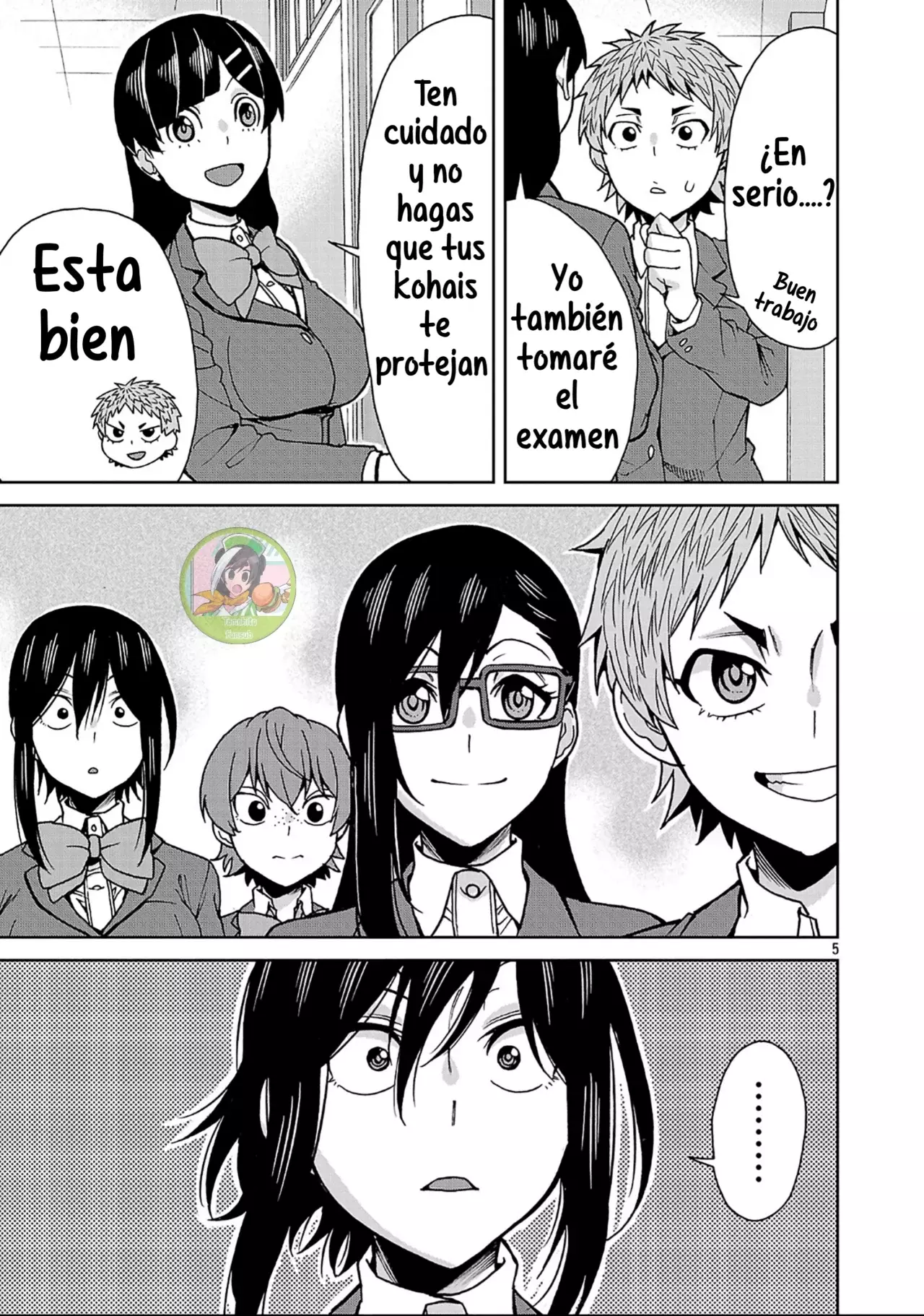Hitomi-chan es Timida con los Extraños capítulo 137, página 6