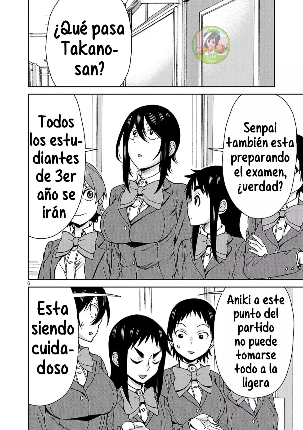 Hitomi-chan es Timida con los Extraños capítulo 137, página 7