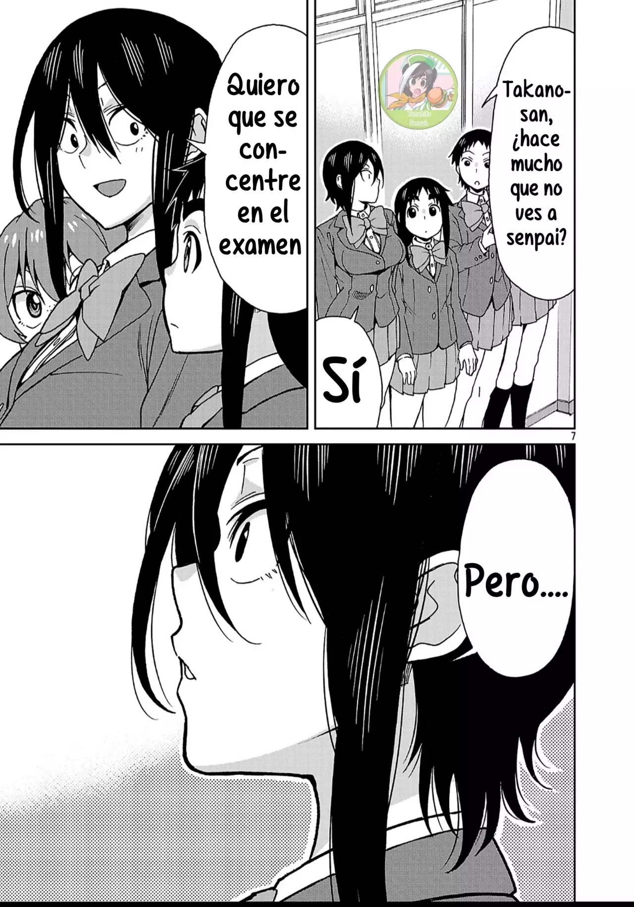 Hitomi-chan es Timida con los Extraños capítulo 137, página 8
