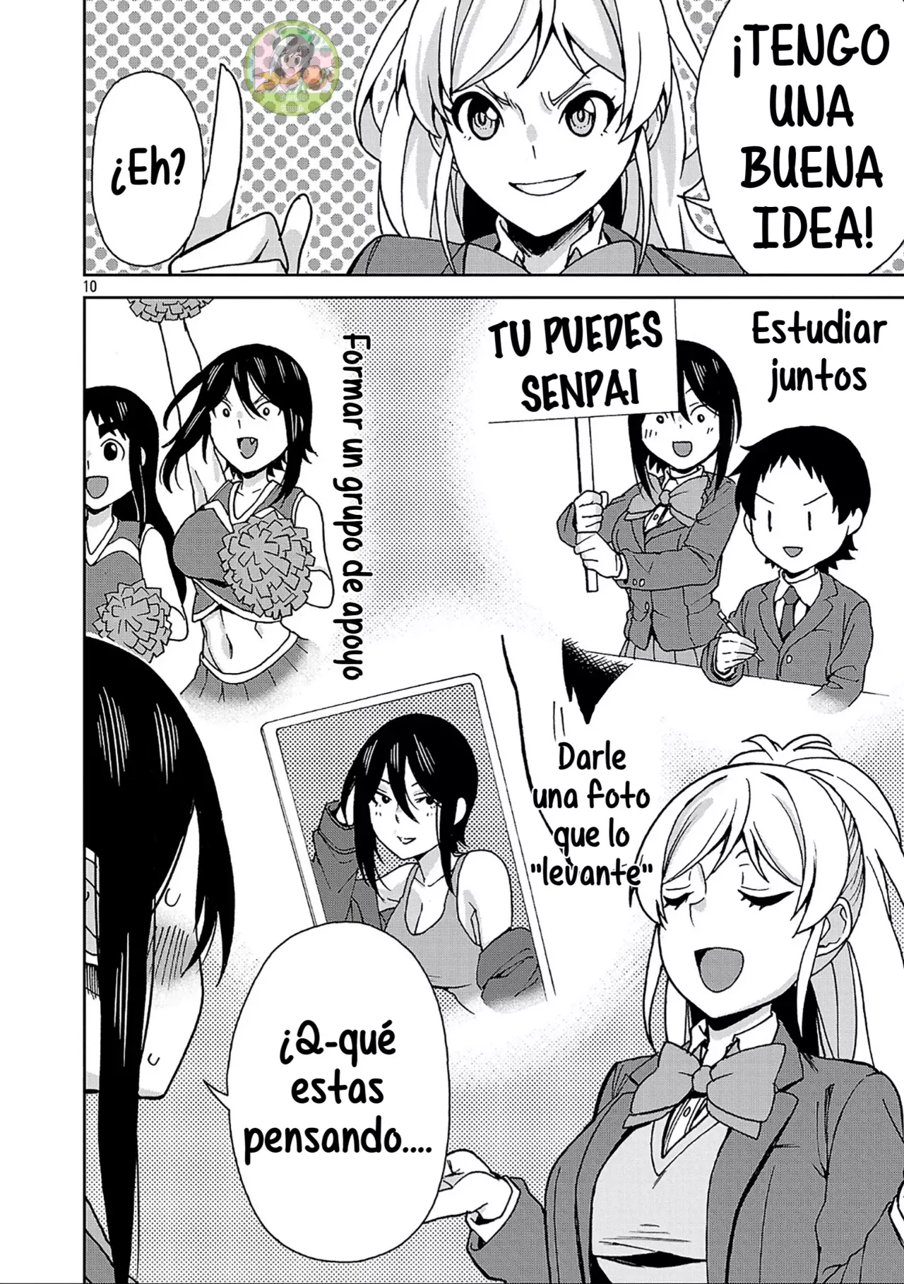Hitomi-chan es Timida con los Extraños capítulo 137, página 11