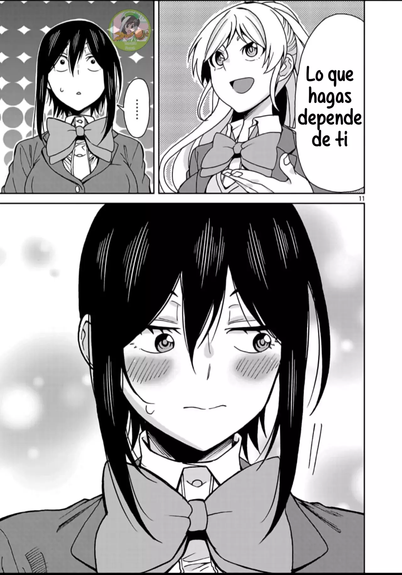 Hitomi-chan es Timida con los Extraños capítulo 137, página 12