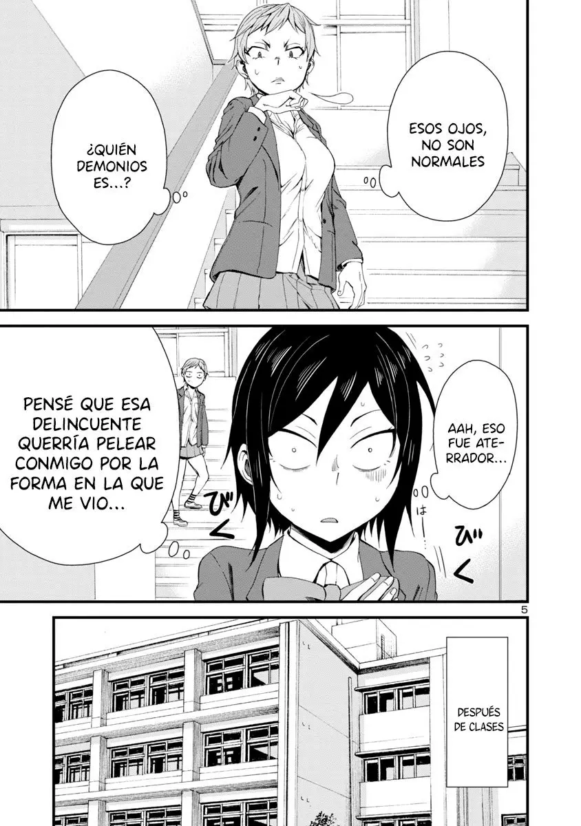 Hitomi-chan es Timida con los Extraños capítulo 14, página 5