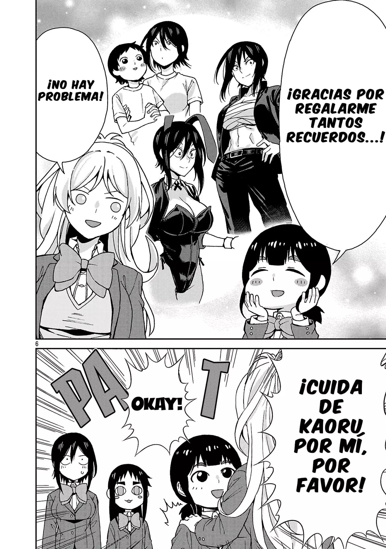 Hitomi-chan es Timida con los Extraños capítulo 140, página 6