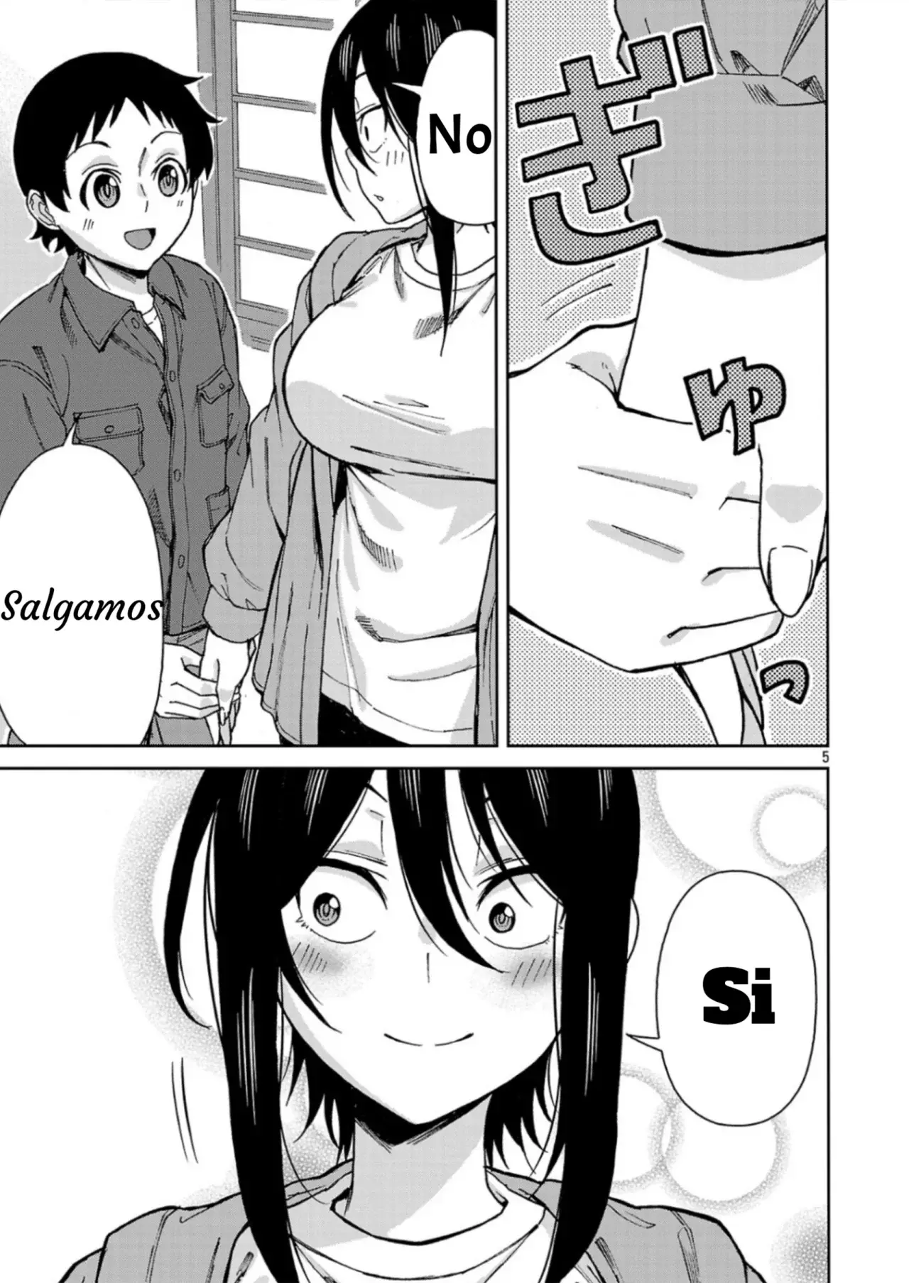Hitomi-chan es Timida con los Extraños capítulo 142, página 7