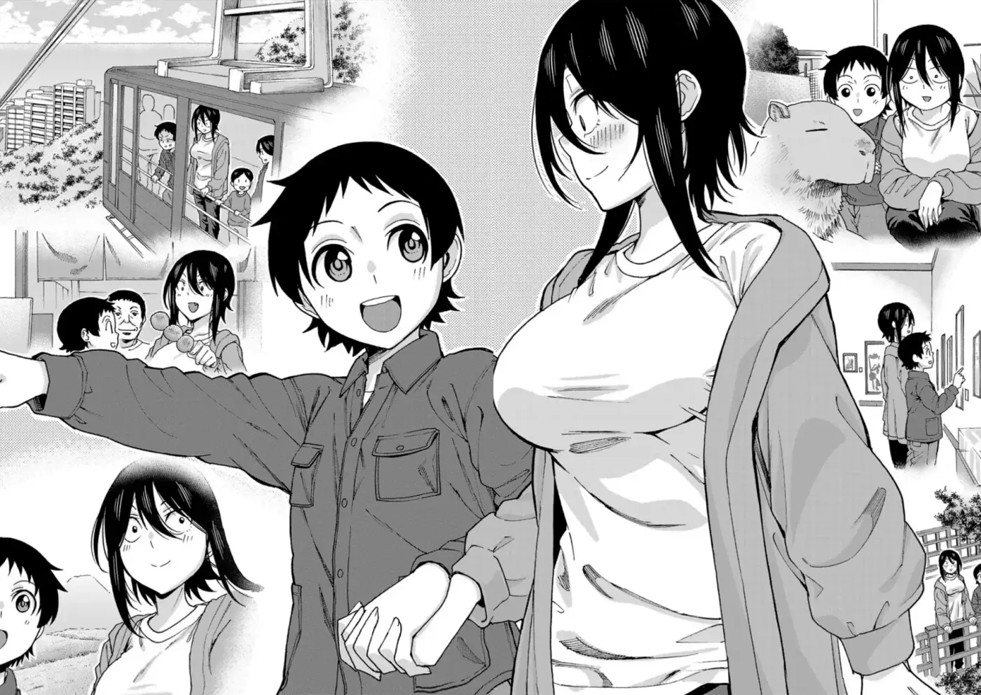 Hitomi-chan es Timida con los Extraños capítulo 142, página 8