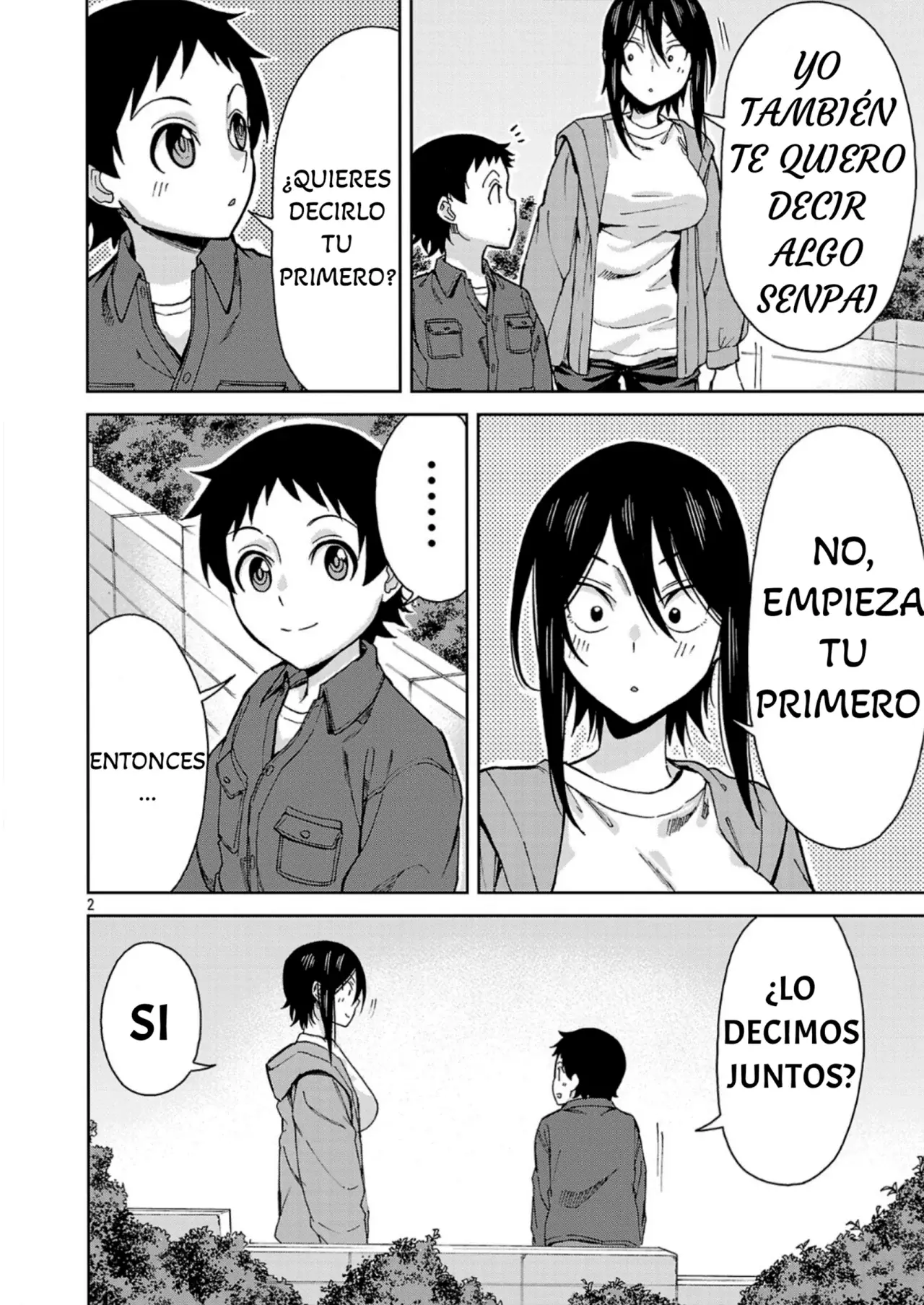 Hitomi-chan es Timida con los Extraños capítulo 143, página 4