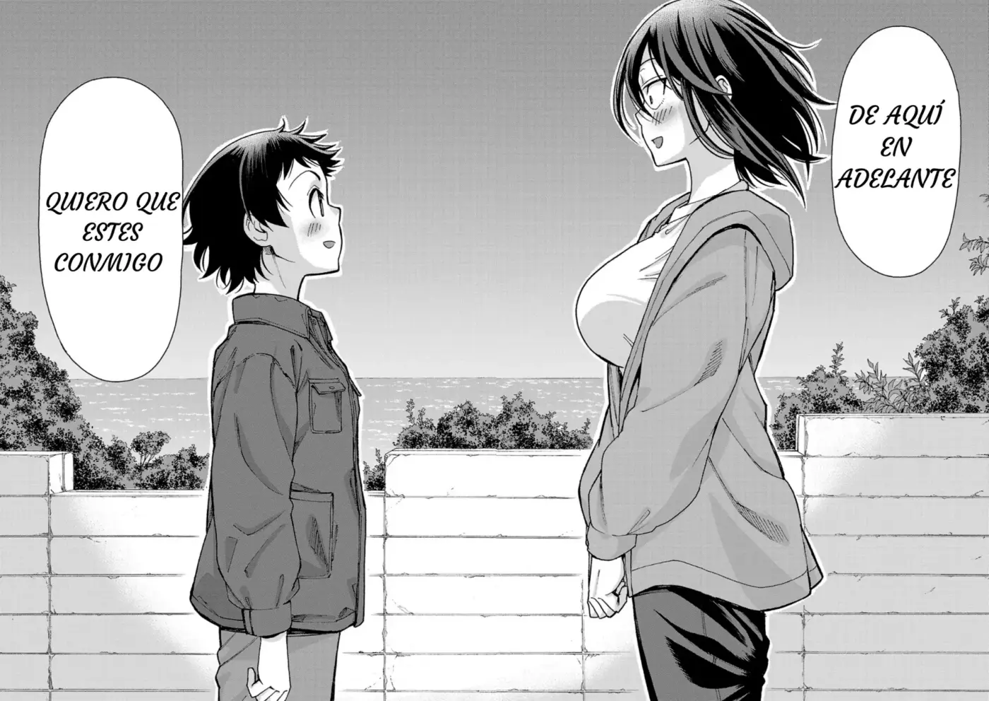 Hitomi-chan es Timida con los Extraños capítulo 143, página 6