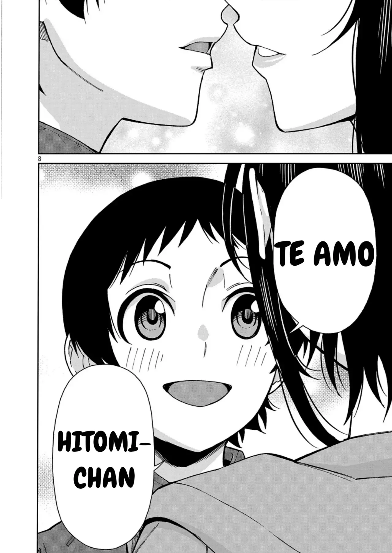 Hitomi-chan es Timida con los Extraños capítulo 143, página 9