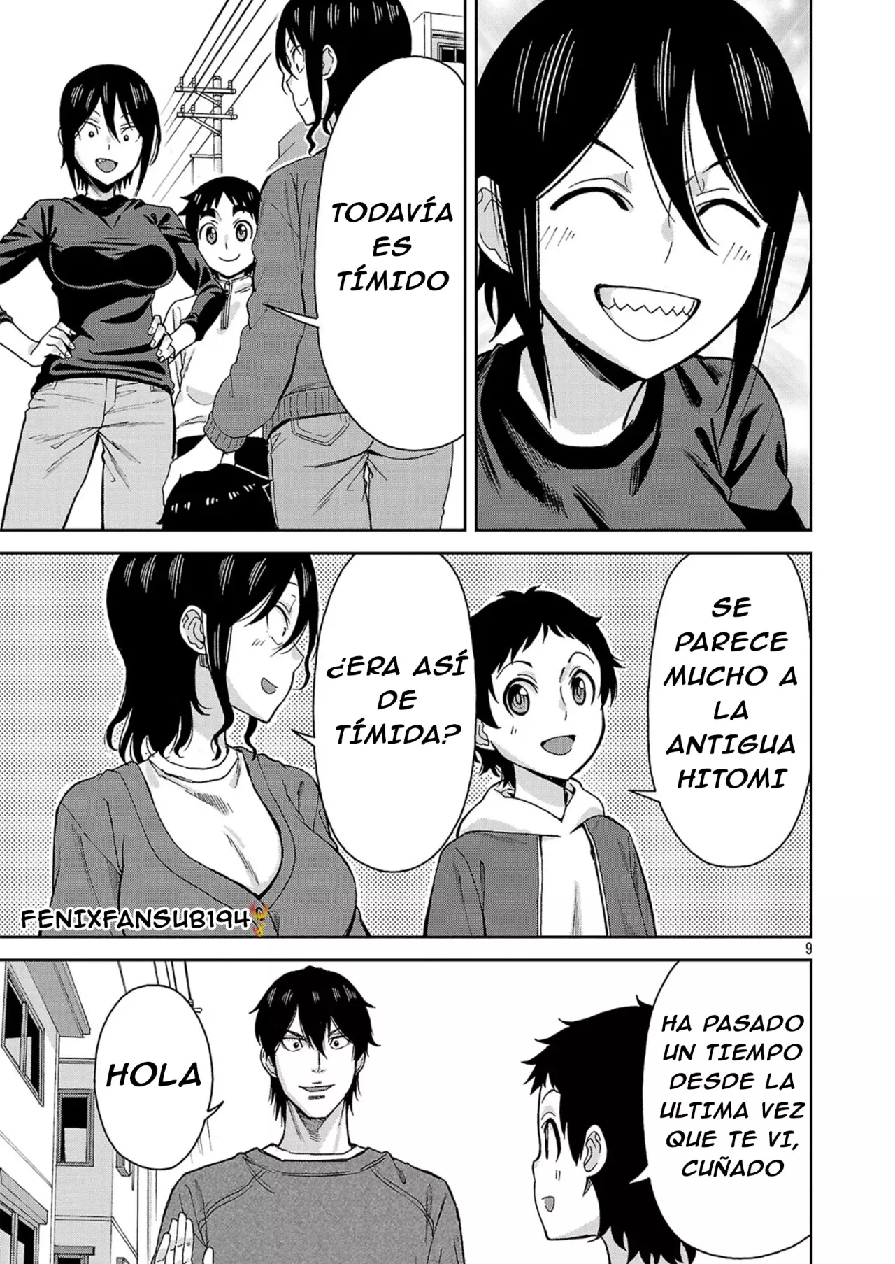 Hitomi-chan es Timida con los Extraños capítulo 144, página 10