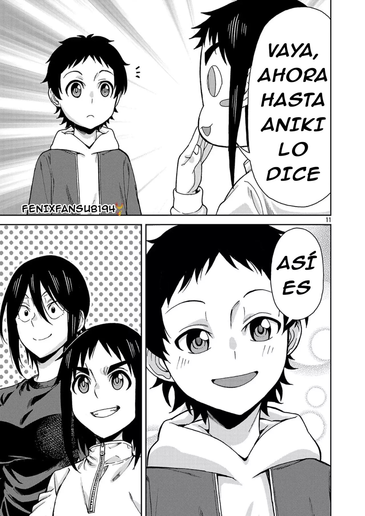 Hitomi-chan es Timida con los Extraños capítulo 144, página 12