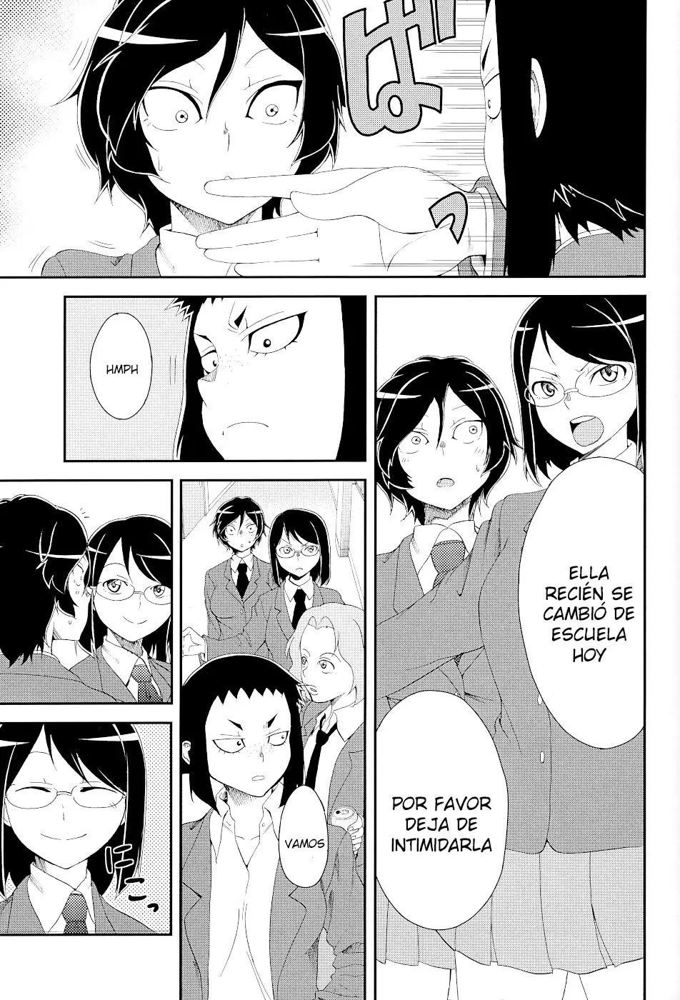 Hitomi-chan es Timida con los Extraños capítulo 15.5, página 9