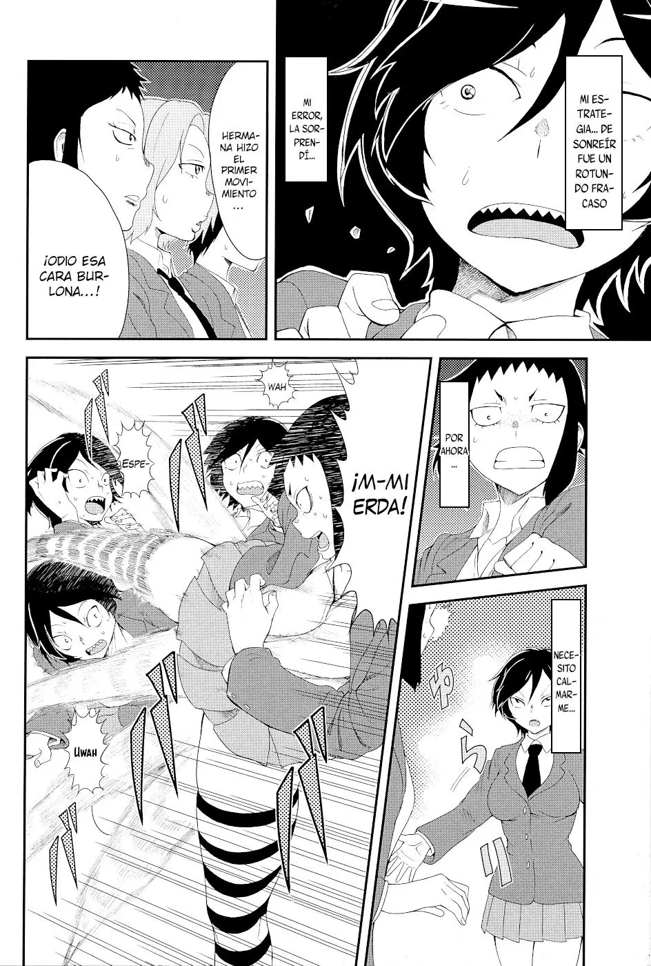 Hitomi-chan es Timida con los Extraños capítulo 15.5, página 18