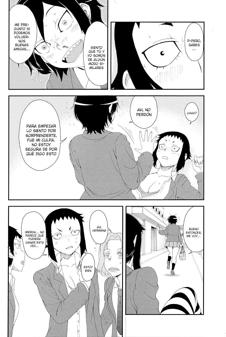 Hitomi-chan es Timida con los Extraños capítulo 15.5, página 22