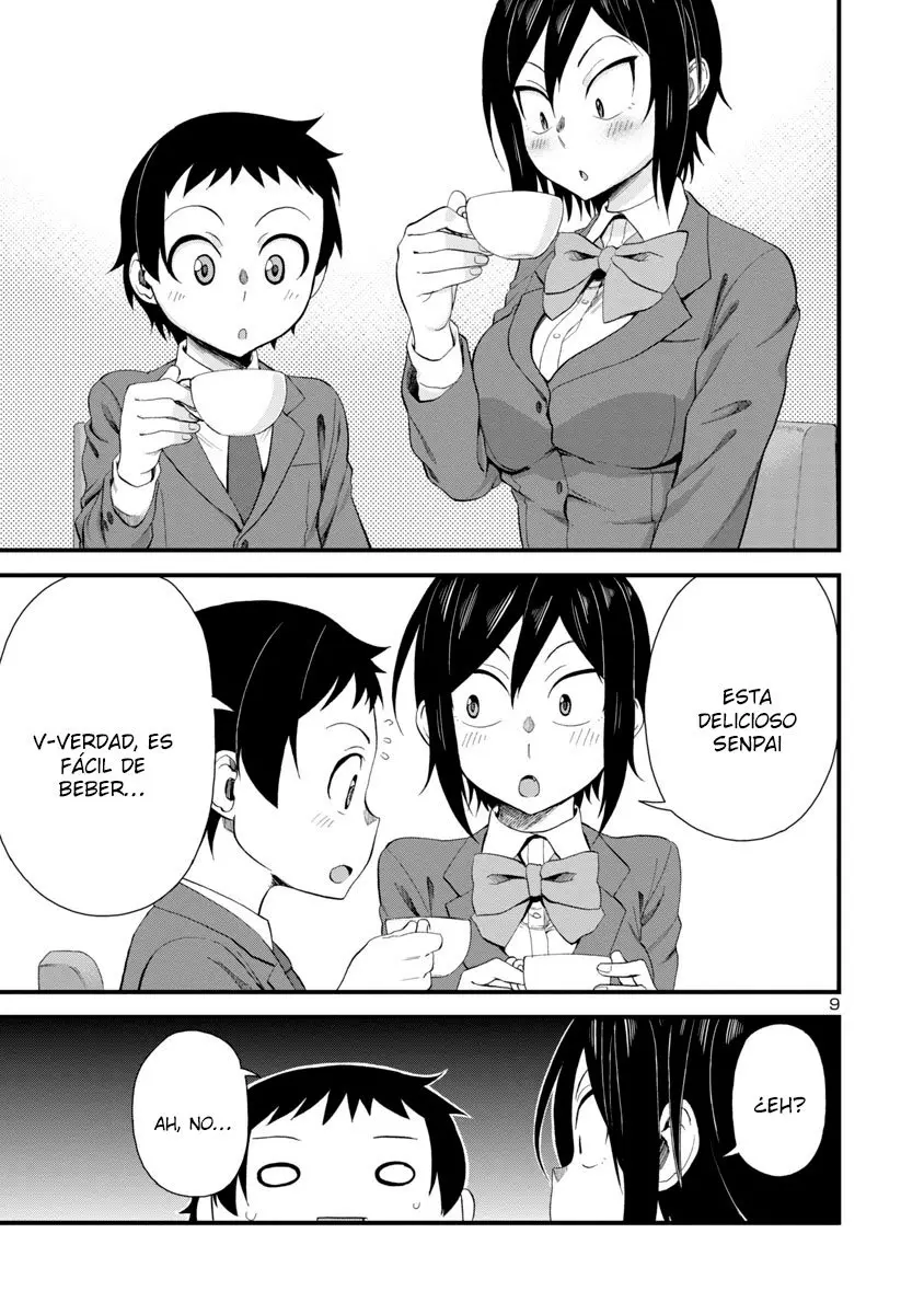 Hitomi-chan es Timida con los Extraños capítulo 17, página 10