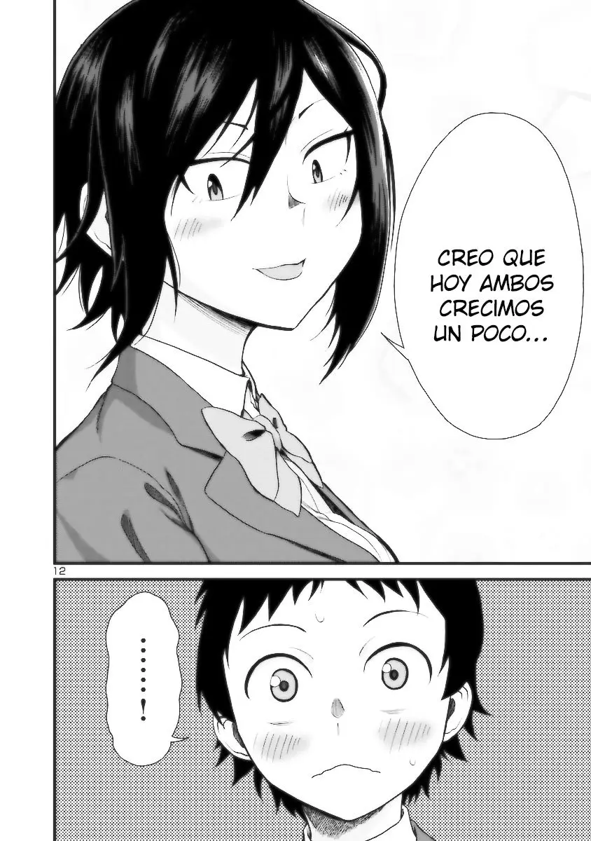 Hitomi-chan es Timida con los Extraños capítulo 17, página 13