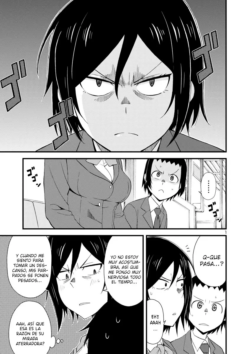 Hitomi-chan es Timida con los Extraños capítulo 2, página 1