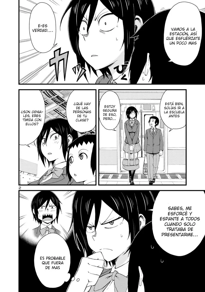 Hitomi-chan es Timida con los Extraños capítulo 2, página 2