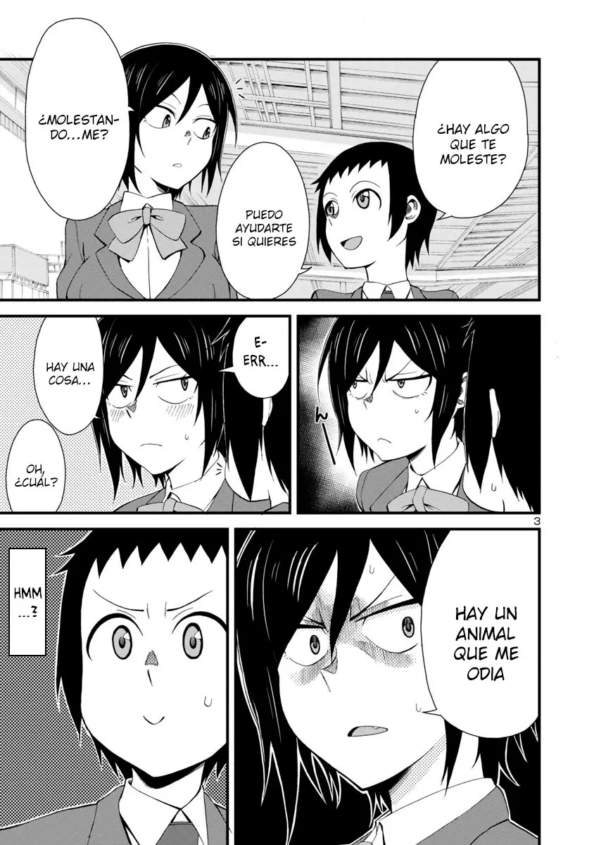 Hitomi-chan es Timida con los Extraños capítulo 2, página 3