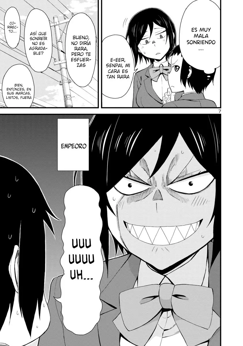 Hitomi-chan es Timida con los Extraños capítulo 2, página 7