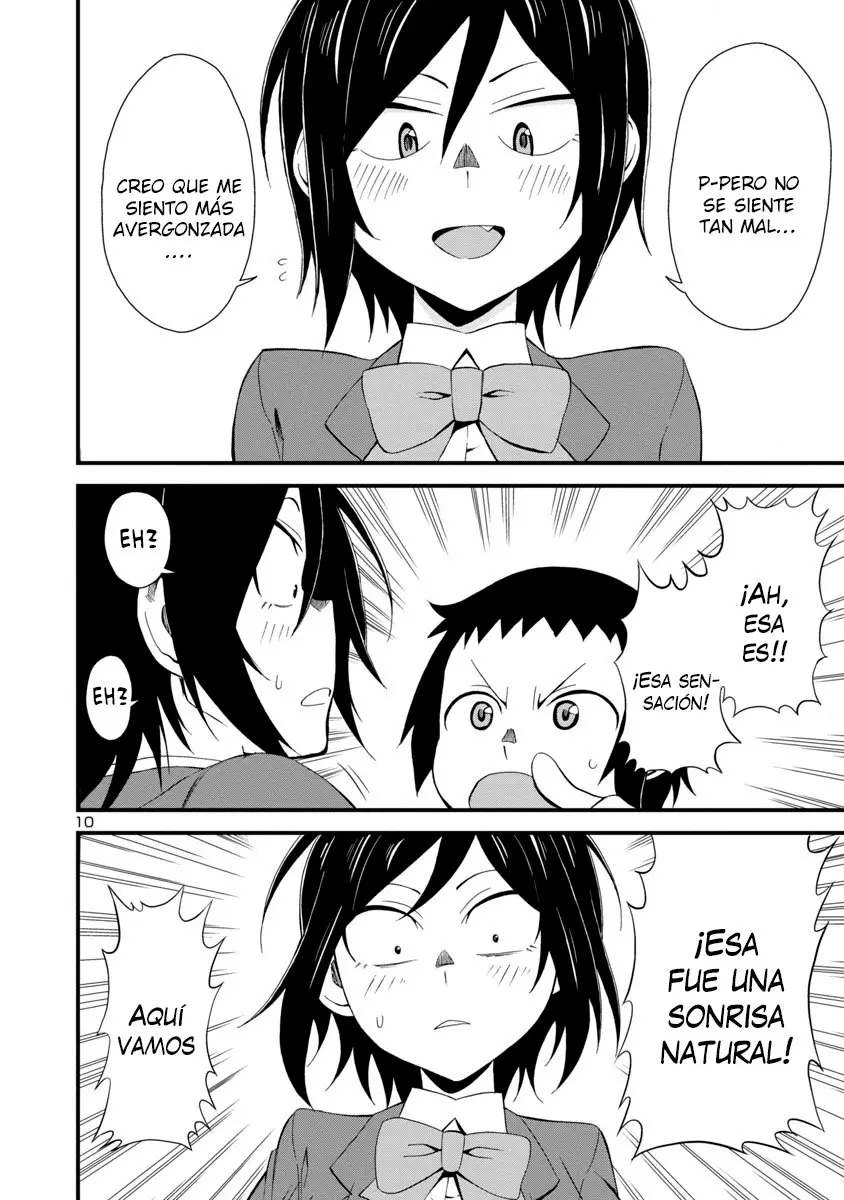 Hitomi-chan es Timida con los Extraños capítulo 2, página 10