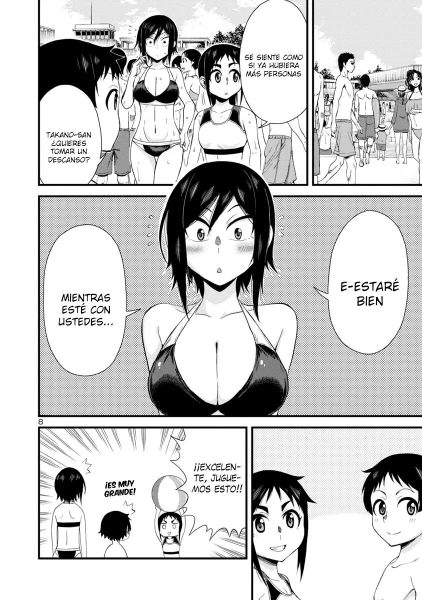 Hitomi-chan es Timida con los Extraños capítulo 21, página 9