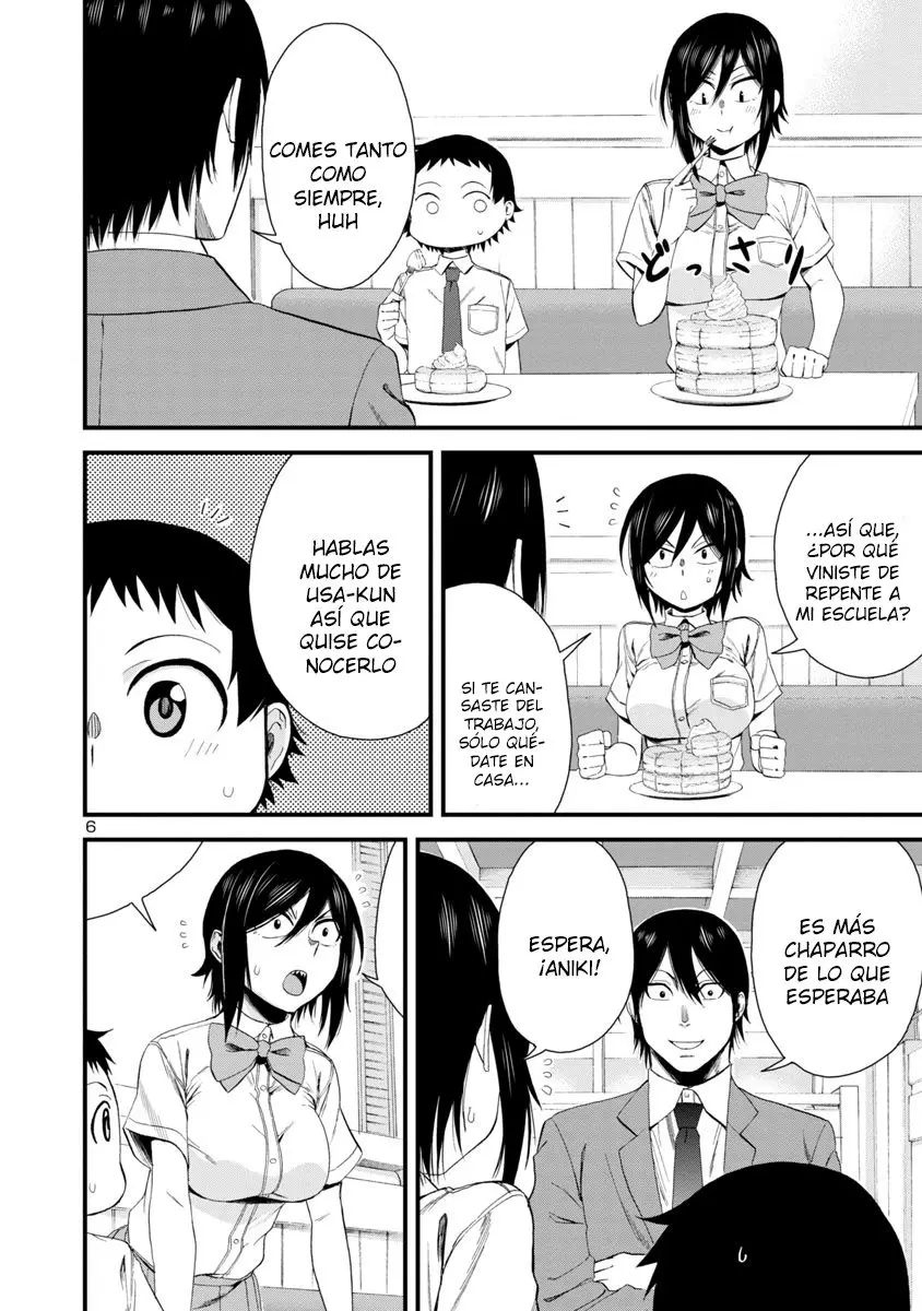 Hitomi-chan es Timida con los Extraños capítulo 22, página 7