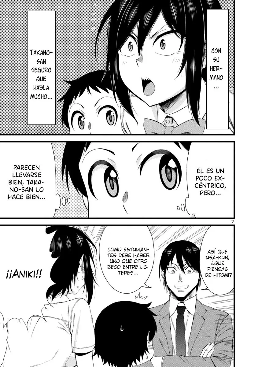 Hitomi-chan es Timida con los Extraños capítulo 22, página 8