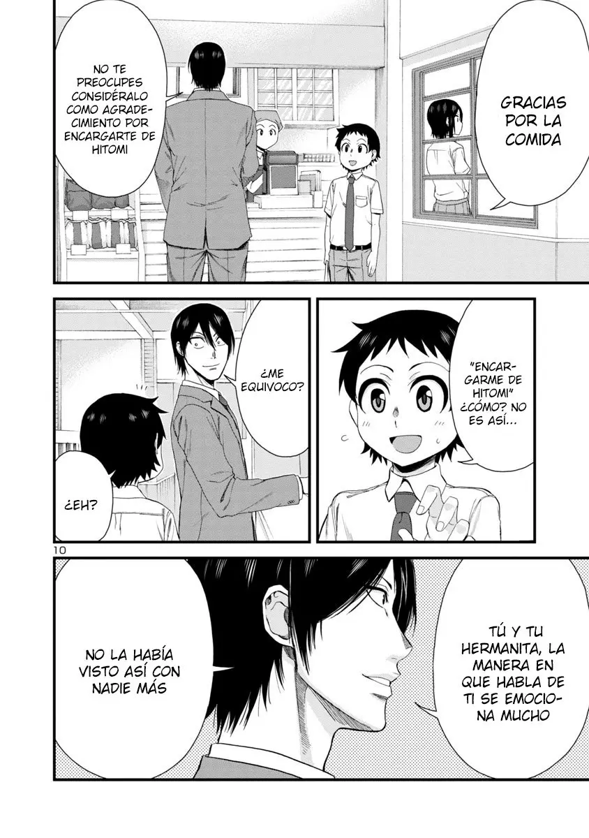 Hitomi-chan es Timida con los Extraños capítulo 22, página 11
