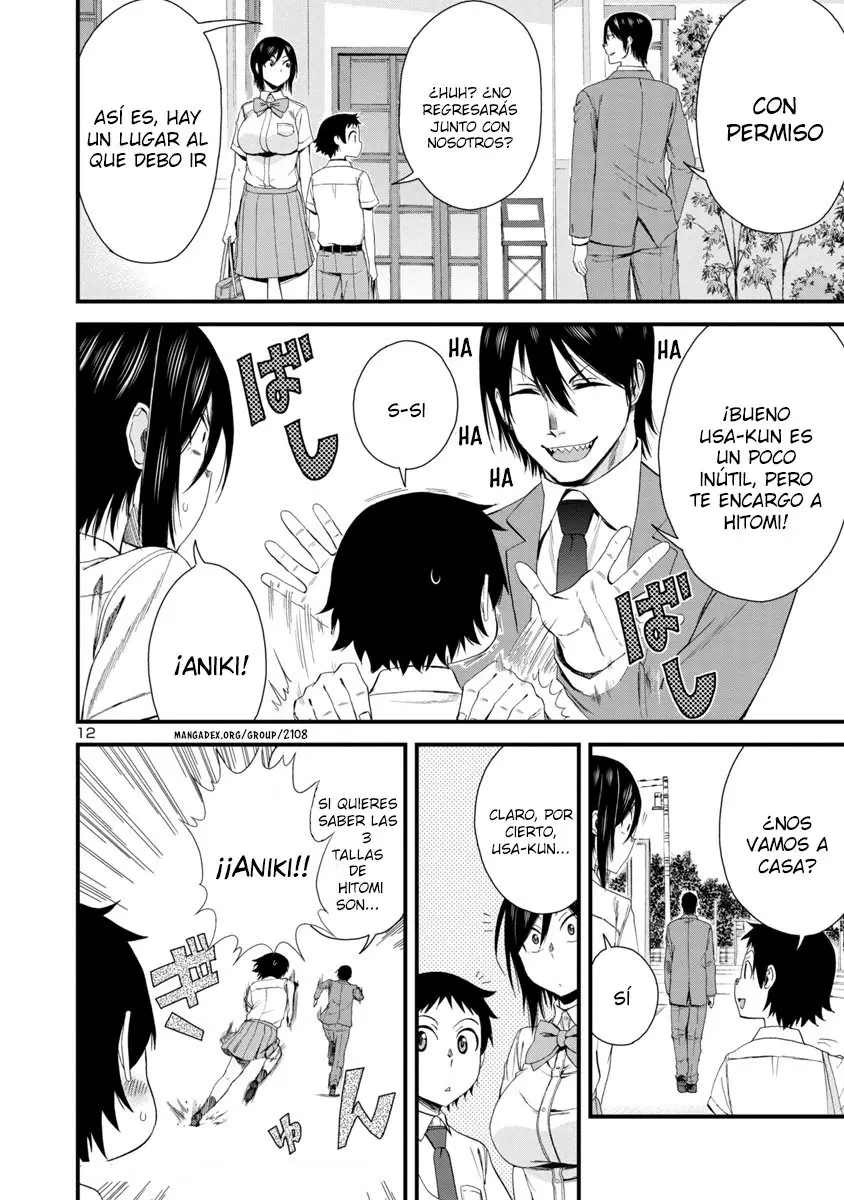 Hitomi-chan es Timida con los Extraños capítulo 22, página 13