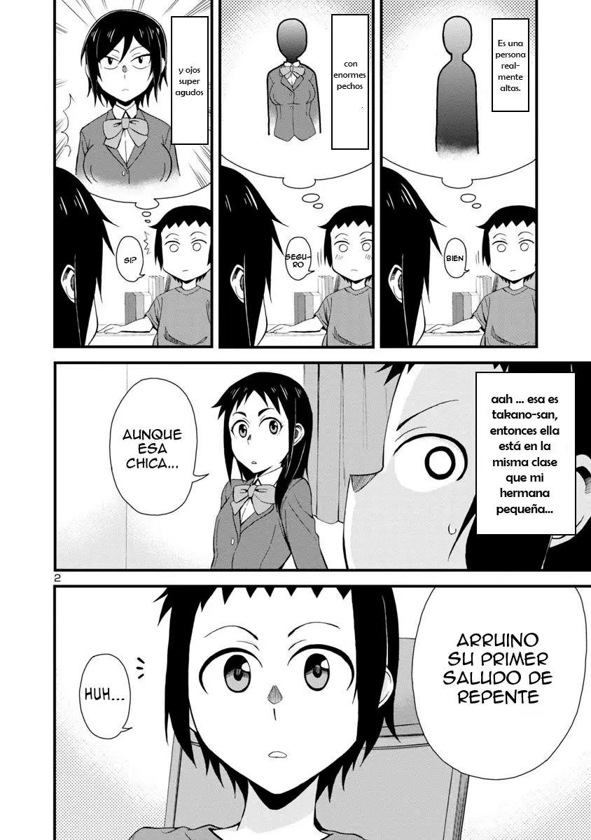 Hitomi-chan es Timida con los Extraños capítulo 3, página 4
