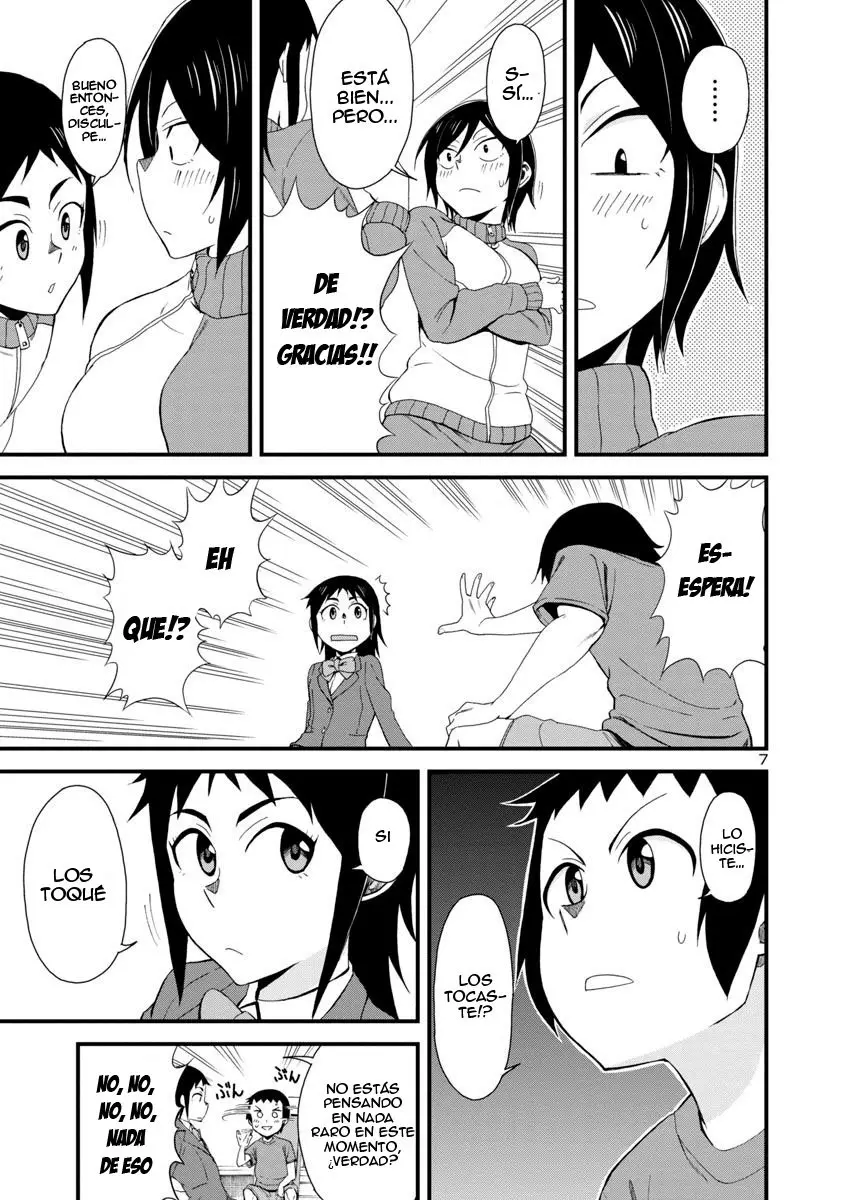 Hitomi-chan es Timida con los Extraños capítulo 3, página 9