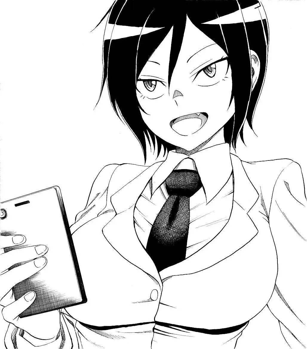 Hitomi-chan es Timida con los Extraños capítulo 3, página 17