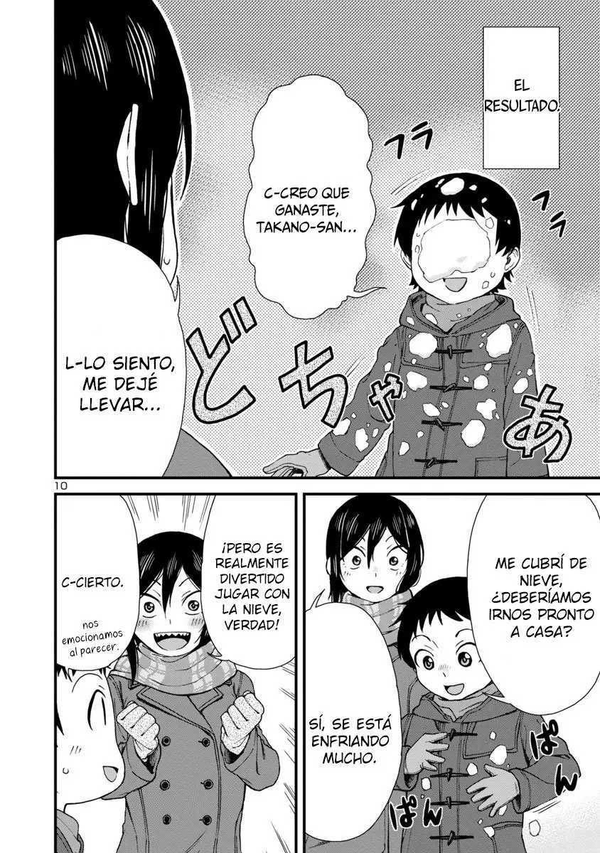 Hitomi-chan es Timida con los Extraños capítulo 37, página 11