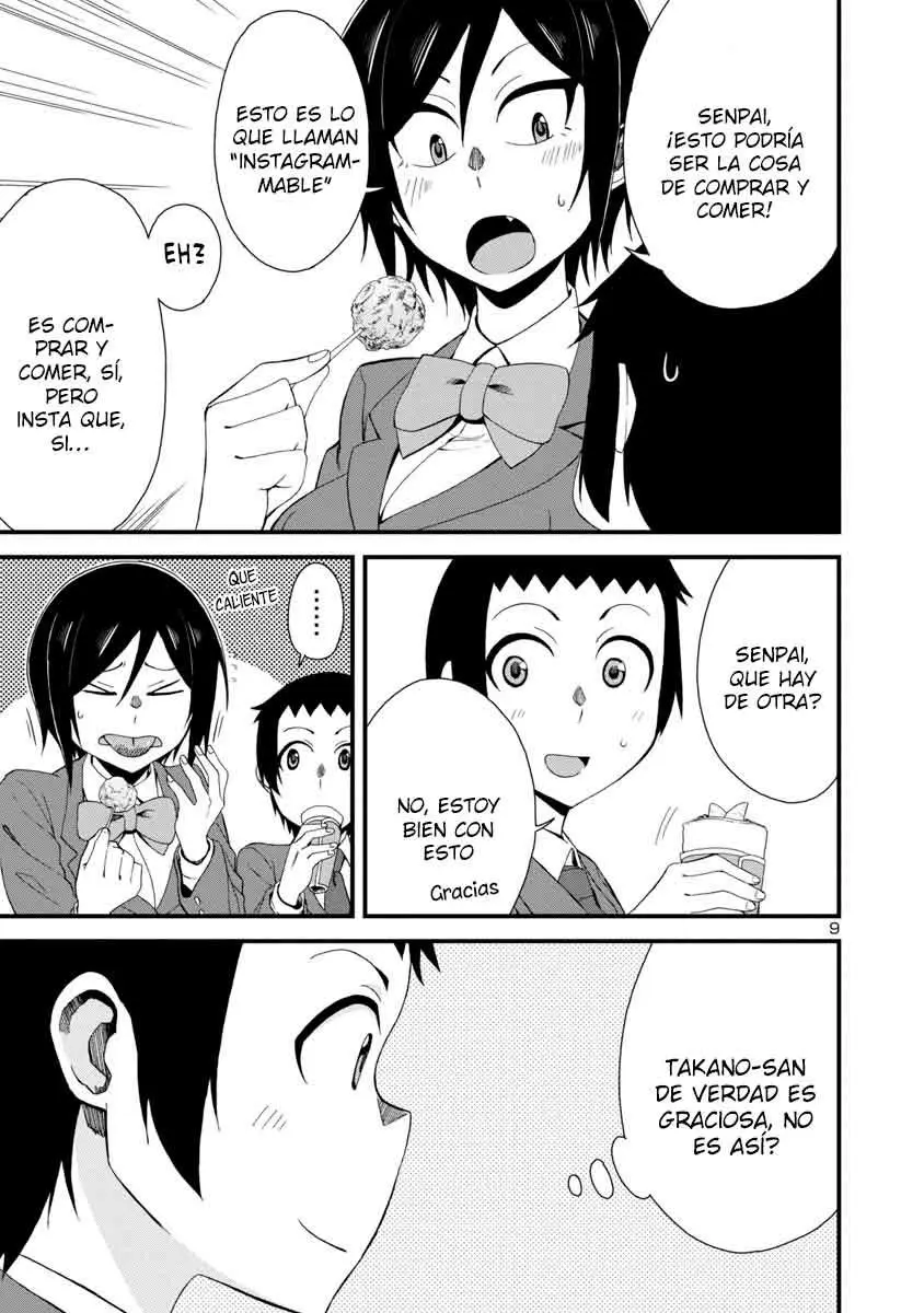 Hitomi-chan es Timida con los Extraños capítulo 4, página 9