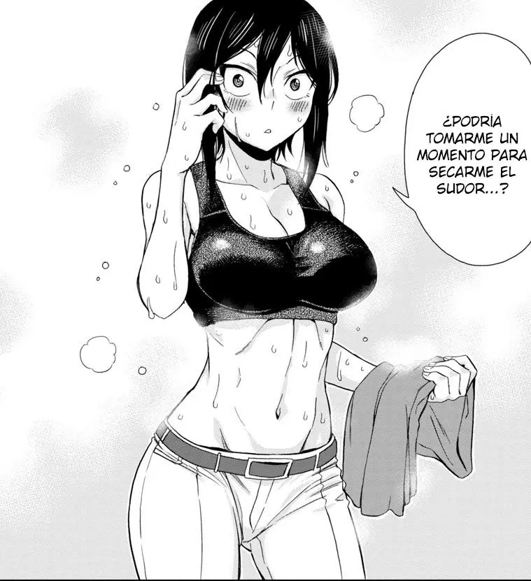 Hitomi-chan es Timida con los Extraños capítulo 42, página 2