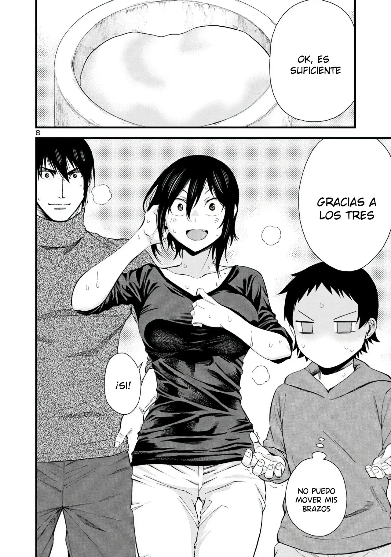 Hitomi-chan es Timida con los Extraños capítulo 46, página 10