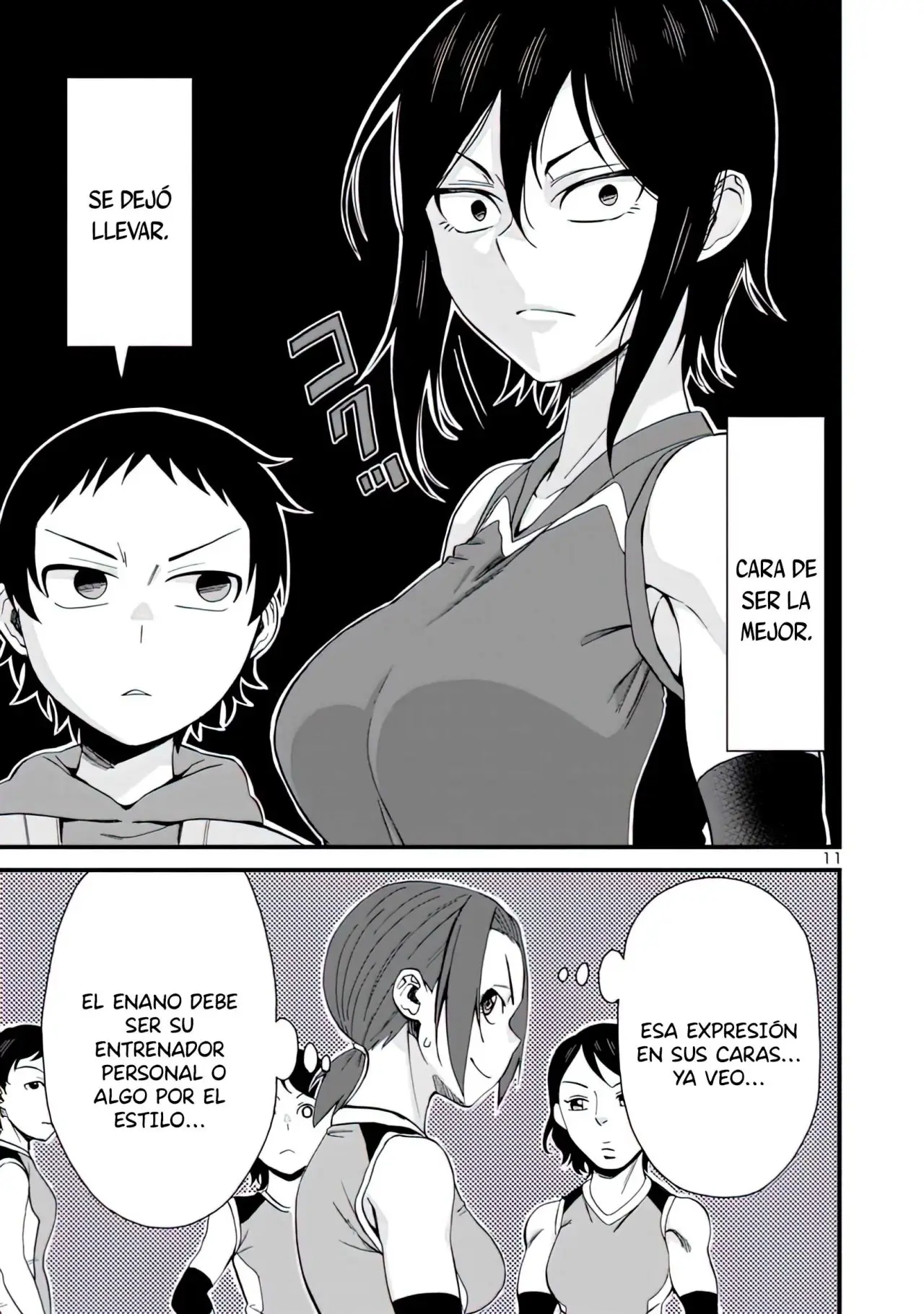 Hitomi-chan es Timida con los Extraños capítulo 55, página 12